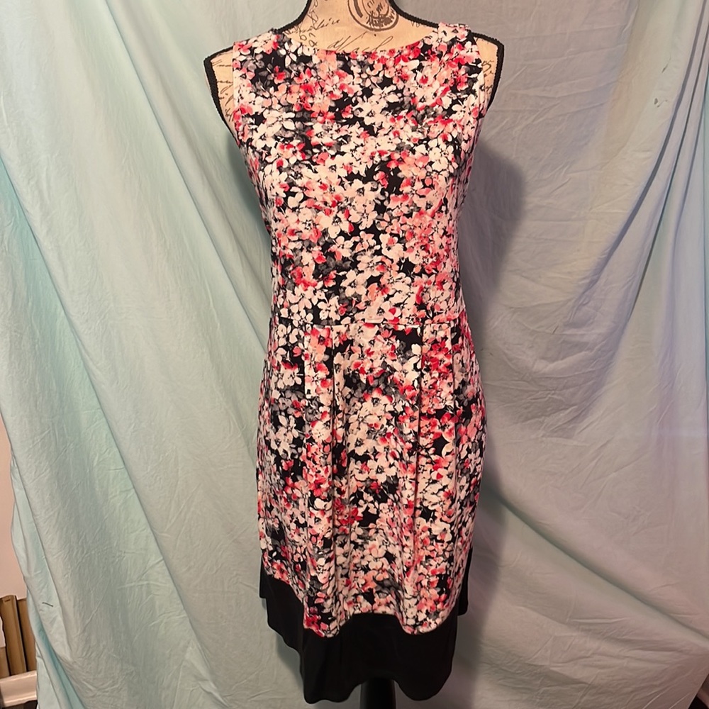 J Jill floral summer dress in Medium Petite